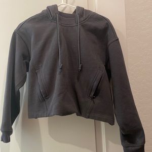 Lululemon crescent cropped hoodie